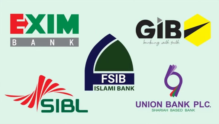 একীভূত ৫ ব্যাংকের শেয়ারমূল্য ঘোষণা